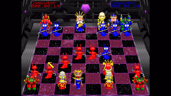 Игра Battle Chess 4000, скриншот