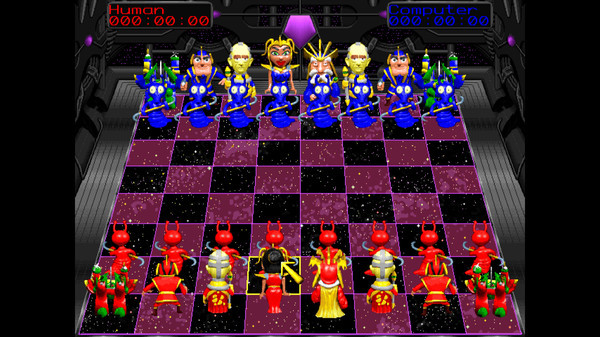 Игра Battle Chess 4000, скриншот