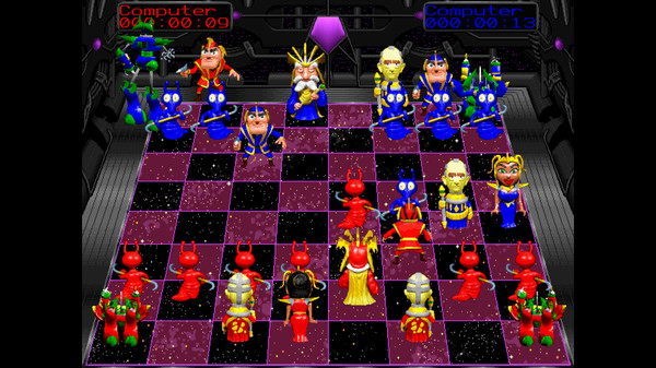 Игра Battle Chess 4000, скриншот