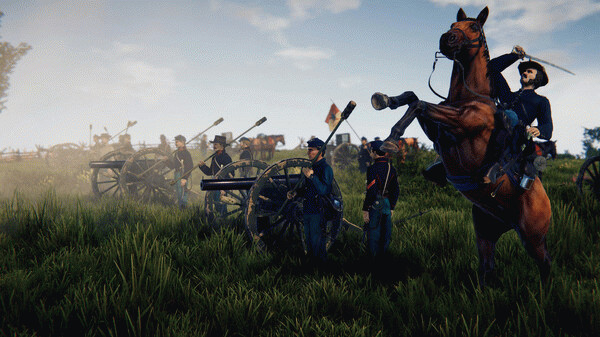 Игра Battle Cry of Freedom, скриншот