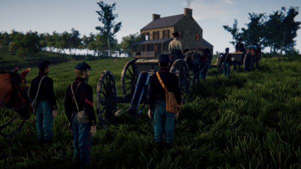 Игра Battle Cry of Freedom, скриншот