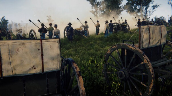 Игра Battle Cry of Freedom, скриншот