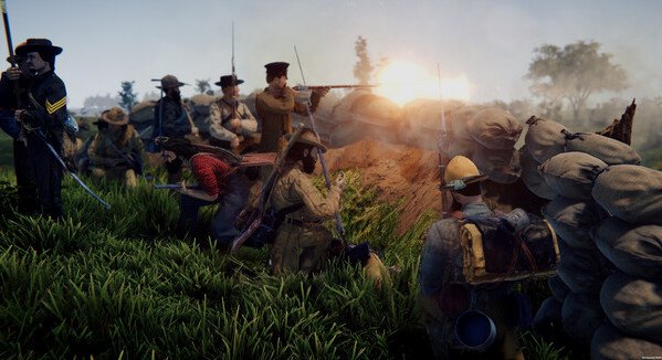 Игра Battle Cry of Freedom, скриншот