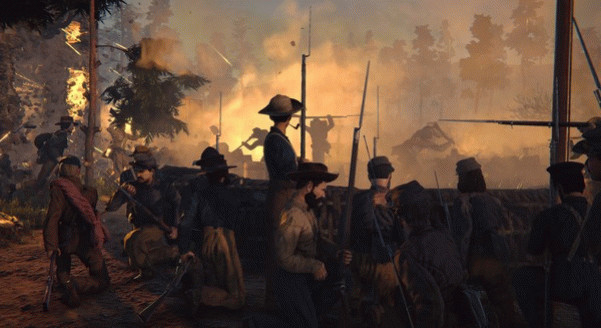 Игра Battle Cry of Freedom, скриншот