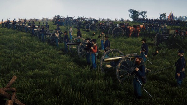 Игра Battle Cry of Freedom, скриншот