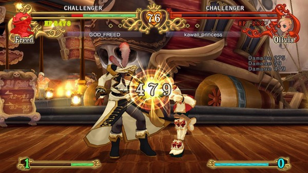 Игра Battle Fantasia -Revised Edition-, скриншот