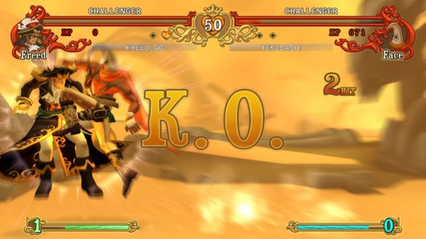 Игра Battle Fantasia -Revised Edition-, скриншот