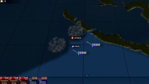 Игра Battle Fleet 2 - Dutch East Indies Mission Pack, скриншот