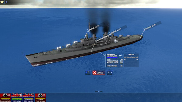 Игра Battle Fleet 2 - Dutch East Indies Mission Pack, скриншот