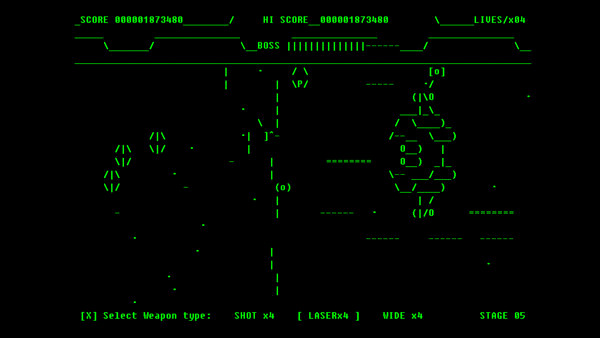 Игра Battle for Asciion, скриншот