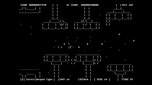 Игра Battle for Asciion, скриншот