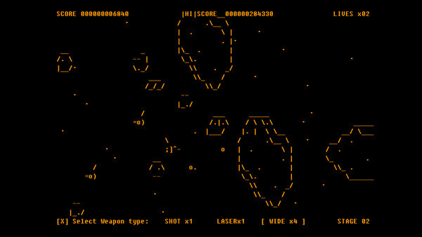Игра Battle for Asciion, скриншот