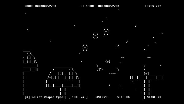 Игра Battle for Asciion, скриншот