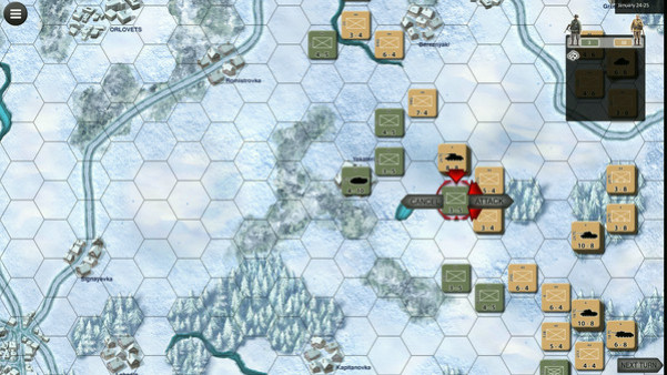 Игра Battle For Korsun, скриншот