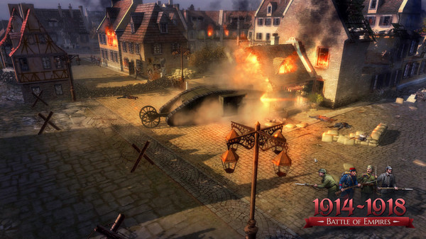 Игра Battle of Empires : 1914-1918 - Blazing guns, скриншот