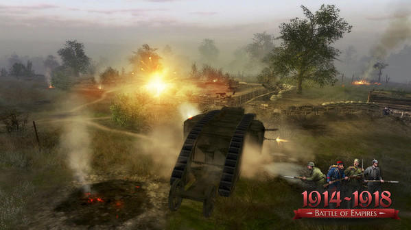 Игра Battle of Empires : 1914-1918 - Blazing guns, скриншот