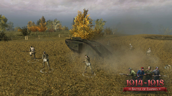 Игра Battle of Empires : 1914-1918 - Blazing guns, скриншот