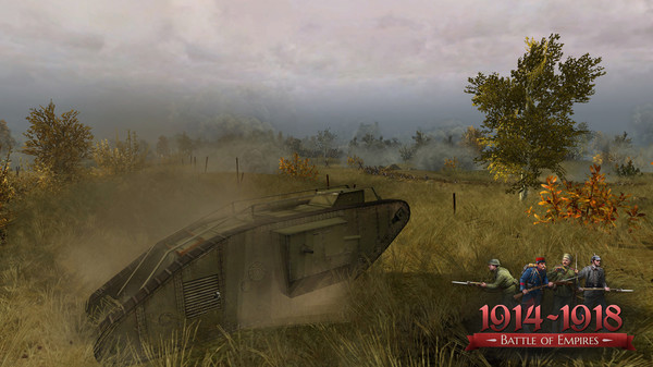 Игра Battle of Empires : 1914-1918 - Blazing guns, скриншот