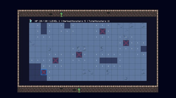 Игра Battle Sweeper, скриншот