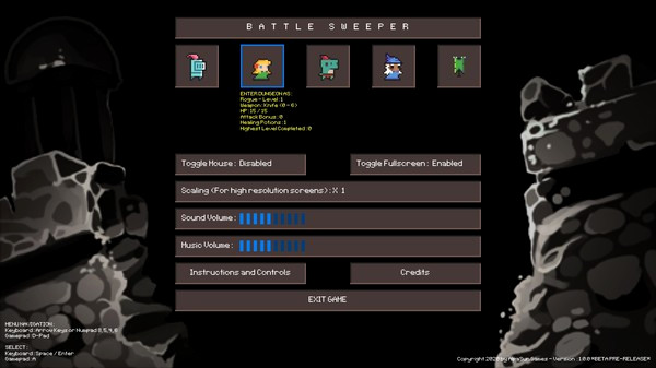 Игра Battle Sweeper, скриншот