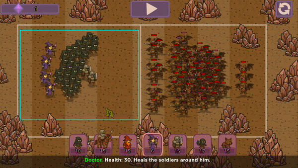 Игра Battle Synth, скриншот
