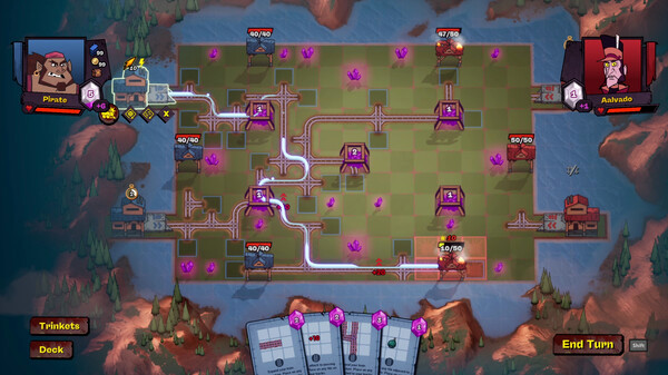 Игра Battle Train, скриншот
