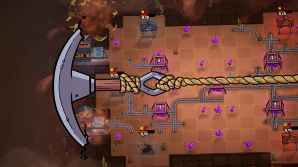 Игра Battle Train, скриншот