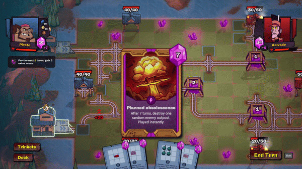 Игра Battle Train, скриншот