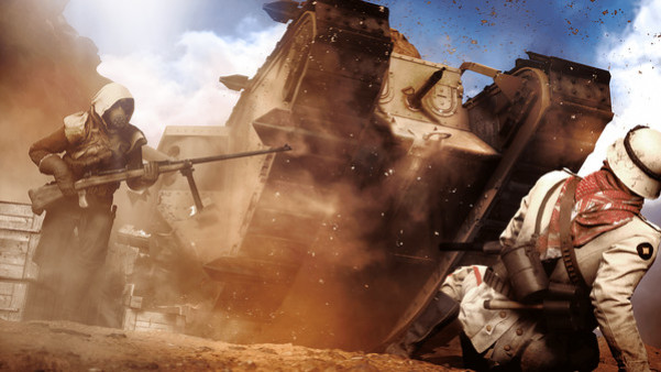 Игра Battlefield 1, скриншот