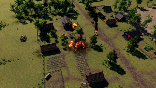 Игра Battlefield Commander WWII, скриншот