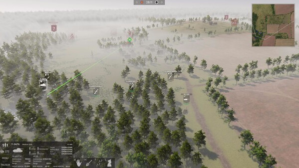 Игра Battlefield Commander WWII, скриншот