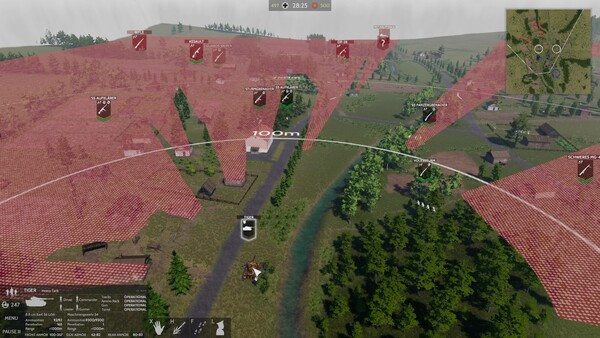 Игра Battlefield Commander WWII, скриншот