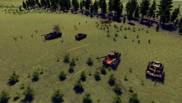 Игра Battlefield Commander WWII, скриншот