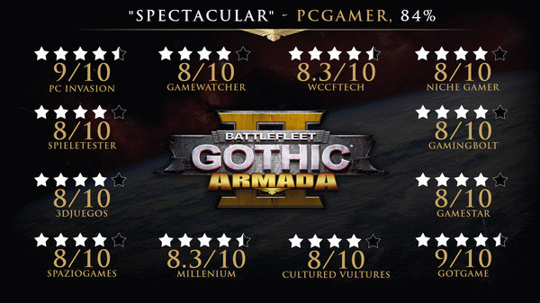 Игра Battlefleet Gothic: Armada 2, скриншот