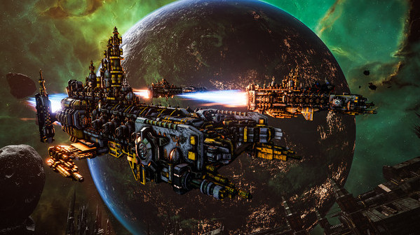 Игра Battlefleet Gothic: Armada 2, скриншот