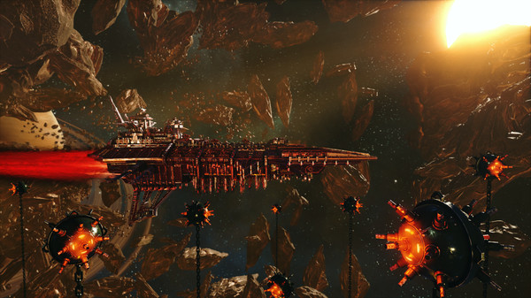 Игра Battlefleet Gothic: Armada, скриншот