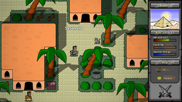 Игра Battlepaths, скриншот