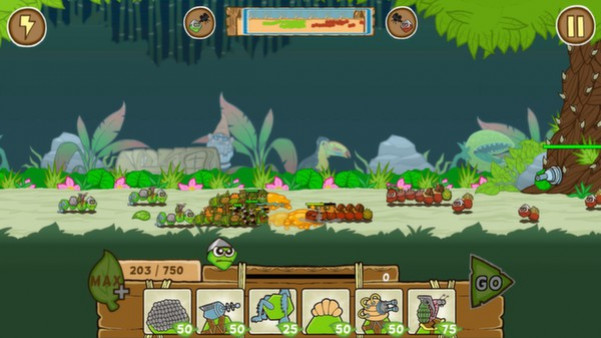 Игра Battlepillars Gold Edition, скриншот