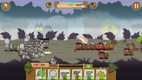 Игра Battlepillars Gold Edition, скриншот