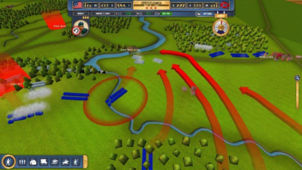 Игра Battleplan: American Civil War, скриншот