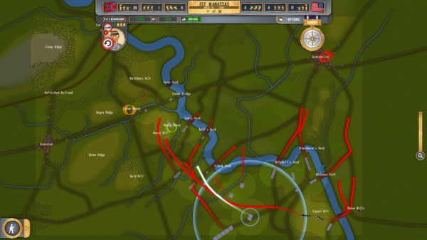 Игра Battleplan: American Civil War, скриншот