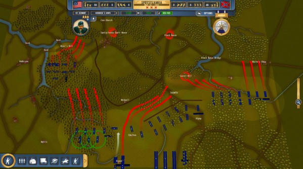 Игра Battleplan: American Civil War, скриншот