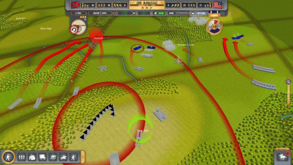 Игра Battleplan: American Civil War, скриншот