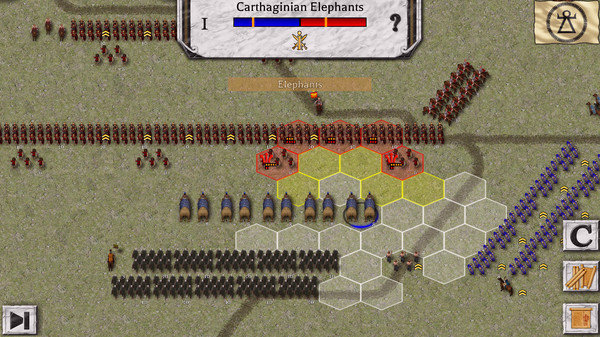 Игра Battles of the Ancient World, скриншот