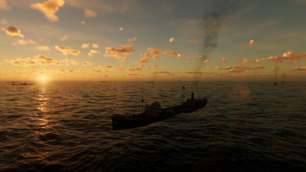 Игра Battleship Command, скриншот