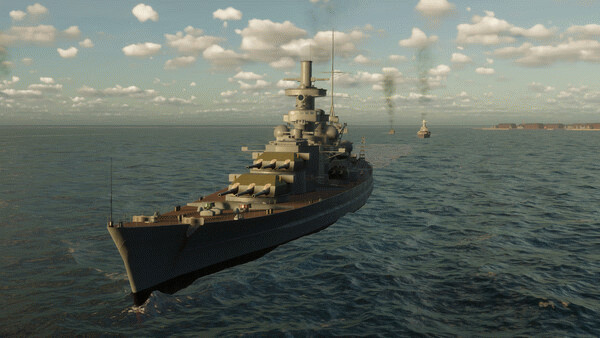 Игра Battleship Command, скриншот