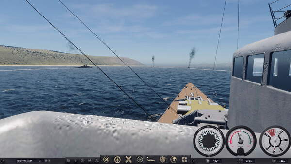 Игра Battleship Command, скриншот