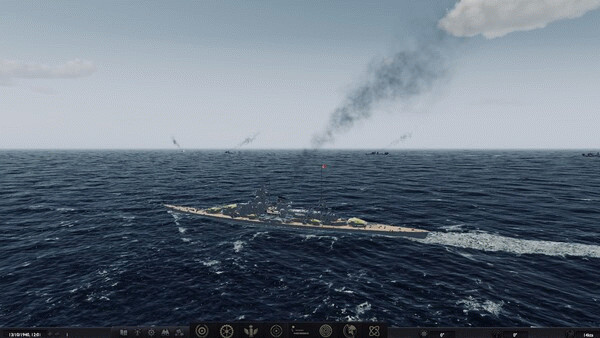 Игра Battleship Command, скриншот