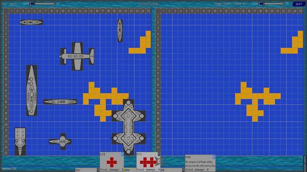 Игра Battleships Combat: Evolved, скриншот