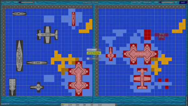 Игра Battleships Combat: Evolved, скриншот